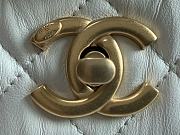 Chanel Mini CC Leather Wrapped Handle Bag AS2431 Size 20cm - 2