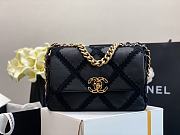 Chanel 19 Calfskin Flap Bag Size 16x26x9cm - 4