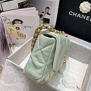 Chanel 19 In Pink Calfskin Flap Bag Size 26cm - 2