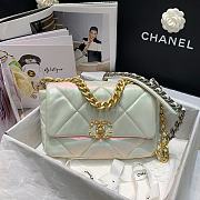 Chanel 19 In Pink Calfskin Flap Bag Size 26cm - 4