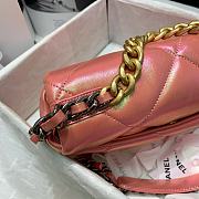 Chanel 19 In Light Pink Calfskin Flap Bag Size 26cm - 6