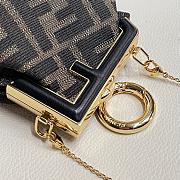 Fendi Nano First Charm 7AS051 Size: 11.5x10x5.5cm - 3