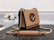 Fendi Kan I F Logo Small Shoulder Bag 8BT286 Size 19x13x9cm - 4
