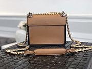 Fendi Kan I F Logo Small Shoulder Bag 8BT286 Size 19x13x9cm - 6