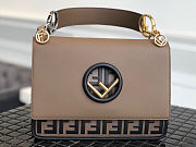 Fendi Kan I F Logo Small Shoulder Bag 8BT284 Size 25.5cm - 2