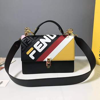 Fendi x Fila Kan I Mania Logo Shoulder Bag Size 25x18x11cm