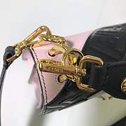 Fendi x Fila Kan I Mania Logo Shoulder Bag Size 25x18x11cm - 4