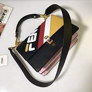 Fendi x Fila Kan I Mania Logo Shoulder Bag Size 25x18x11cm - 3