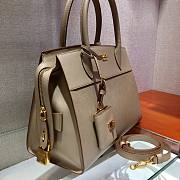 Prada Esplande Saffiano Leather Bag In Beige lBA046 Size 30×23×15cm - 6