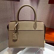 Prada Esplande Saffiano Leather Bag In Beige lBA046 Size 30×23×15cm - 4