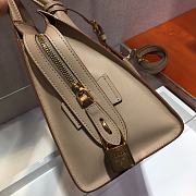 Prada Esplande Saffiano Leather Bag In Beige lBA046 Size 30×23×15cm - 2