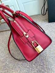 Prada Esplande Saffiano Leather Bag In Red lBA046 Size 30×23×15cm - 5