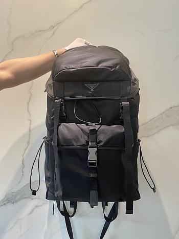 Prada Re-Nylon & Saffiano Leather Backpack 2VZ079 Size 32x52x19cm
