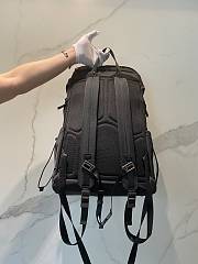 Prada Re-Nylon & Saffiano Leather Backpack 2VZ079 Size 32x52x19cm - 6