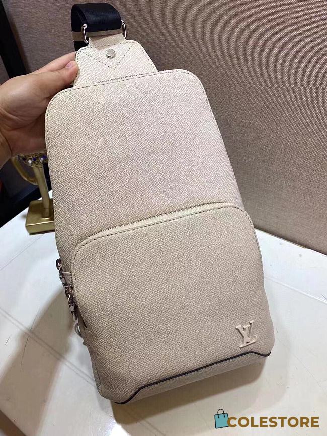 Louis Vuitton Avenue Sling Bag Taiga Leather M30801 Size 30cm - 1