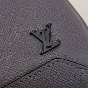 Louis Vuitton Avenue Sling Bag Grey Taiga Leather M30801 20cm - 2