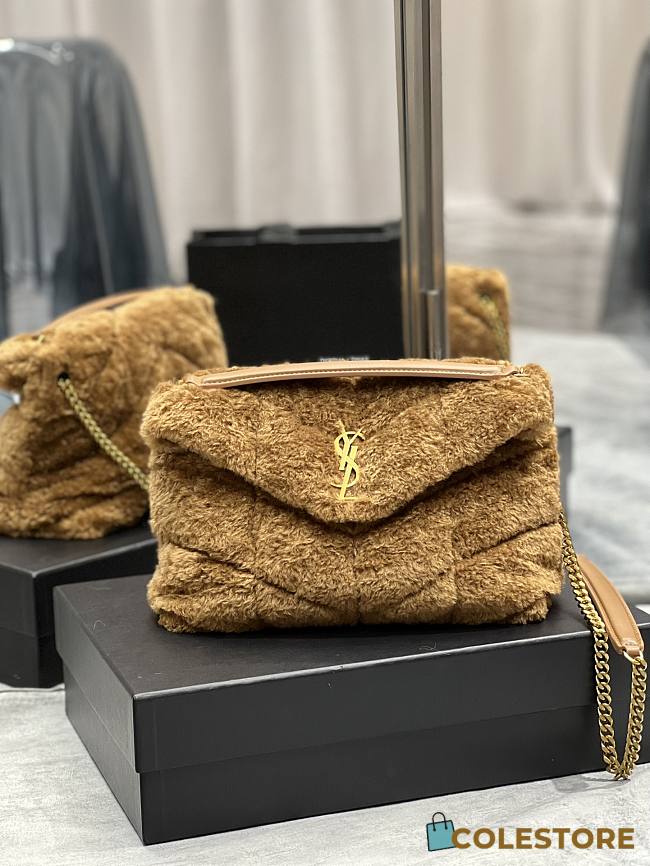 YSL LouLou Medium Shoulder Bag 574946 Size 29×17×11cm - 1