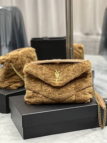 YSL LouLou Medium Shoulder Bag 574946 Size 29×17×11cm