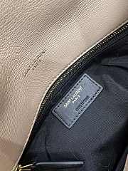 YSL LouLou Medium Shoulder Bag In Light Brown 574946 Size 29×17×11cm - 4