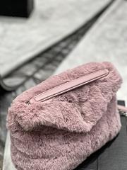YSL LouLou Medium Shoulder Bag In Pink 574946 Size 29×17×11cm - 2