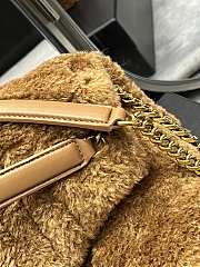 YSL LouLou Medium Shoulder Bag Sheepskin 577476 Size 35x23x13cm - 3