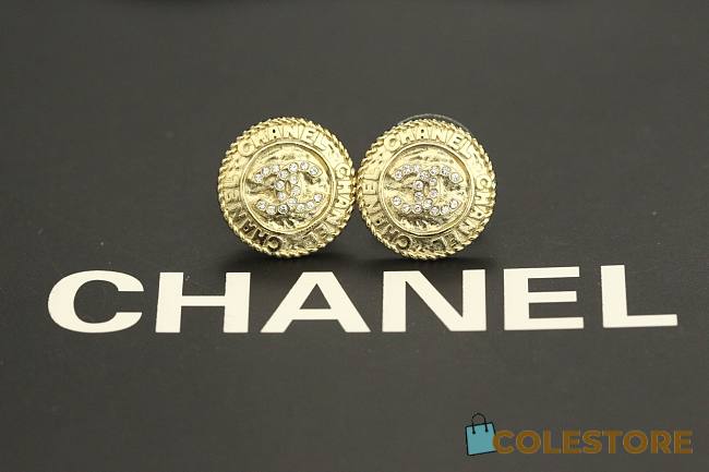 Chanel Earrings Coins - 1