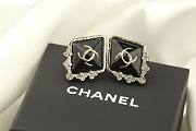 Chanel Metal Earrings Square - 5