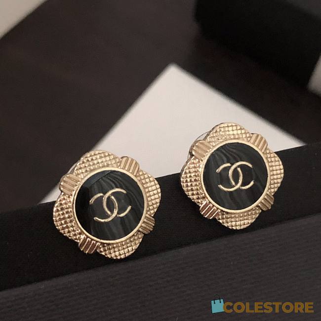 Chanel Earrings Circle - 1
