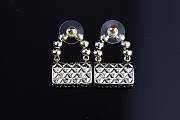 Chanel Earrings Metal Glass Pearls - 1
