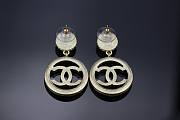Chanel Earrings Circle Pearls - 4