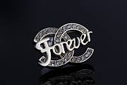 Chanel Earrings Crystal CC Forever - 3
