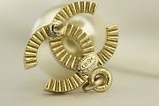 Chanel Earrings Gold&Pearl White  - 6