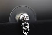 Chanel Earrings Metal & Diamantes Silver&Crystall - 3