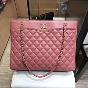 Chanel Large Shopping Bag In Pink A57030 Size 35X11X27cm - 1