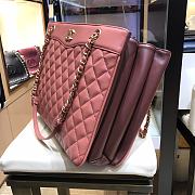Chanel Large Shopping Bag In Pink A57030 Size 35X11X27cm - 3