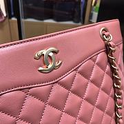 Chanel Large Shopping Bag In Pink A57030 Size 35X11X27cm - 4