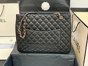Chanel Large Shopping Bag In Black A57030 Size 35X11X27cm - 4