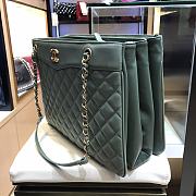 Chanel Large Shopping Bag In Light Blue A57030 Size 35X11X27cm - 2