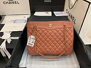 Chanel Large Shopping Bag In Orange A57030 Size 35X11X27cm - 1