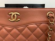 Chanel Large Shopping Bag In Orange A57030 Size 35X11X27cm - 6