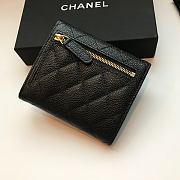 Chanel Mini Flap Wallet Caviar Leather 82288 Size 10.5x11.5x3cm - 2