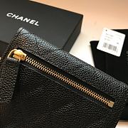 Chanel Mini Flap Wallet Caviar Leather 82288 Size 10.5x11.5x3cm - 6