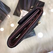 Chanel Mini Flap Wallet Black Quilted 82288 Size 10.5x11.5x3cm - 2