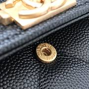 Chanel Wallet Caviar Leather & Gold-tone Metal 10.5cm - 5