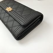 Chanel Wallet Caviar Leather & Gold-tone Metal 10.5cm - 3