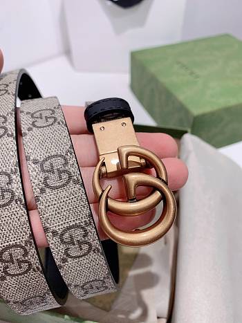 Gucci GG Marmont Reversible Belt 
