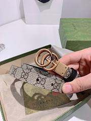Gucci GG Marmont Reversible Belt  - 3