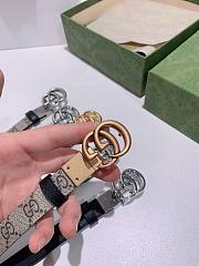 Gucci GG Marmont Reversible Belt  - 5