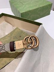 Gucci Marmont Thin Reversible Thin Belt  - 6