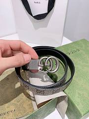 Gucci Marmont Thin Reversible Thin Belt Metlal Buckle - 5